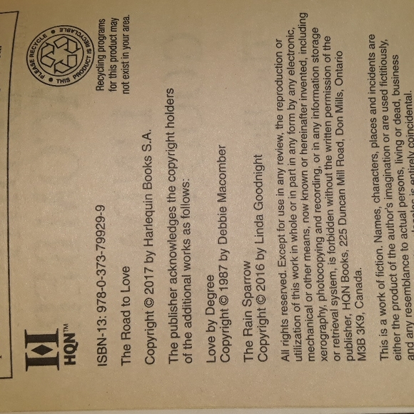 Debbie Macomber paperback, The Road To Love 2017 - Picture 5 of 5